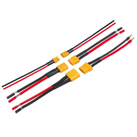 Connecteur de batterie Li-ion Amass OEM Câble en silicone Connecteur XT30 XT60 XT90 Câble de chargeur d'alimentation pour drone RC LiPo Batterie FPV
