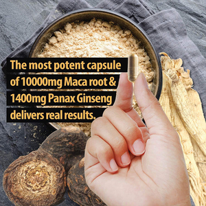 Cápsulas de Raíz de Maca Personalizadas, Cápsulas de Ginseng, Suplemento <span class=keywords><strong>para</strong></span> Mejorar la <span class=keywords><strong>Memoria</strong></span> <span class=keywords><strong>y</strong></span> la Concentración - Product Image 5