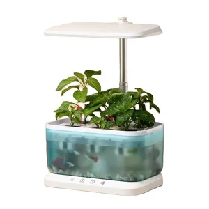 Planter Systems Indoor Led Light Flower Pot Outdoor mini smart garden hydroponic flower plants