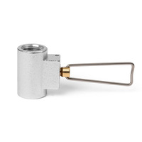 Adaptateur de soupape d'économie de gaz propane de camp léger réservoirs de gaz plats recharge bidon cylindre manette de vitesse coupleur escalade