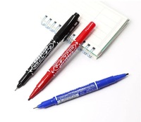 Marqueur permanent Zebra Best Selling à double pointe rouge noir bleu vert