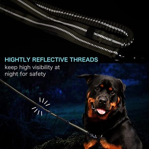 Robuste Hundeleine mit bequemem gepolstertem Griff und hochreflektierenden Fäden für mittelgroße und große Hunde zum <span class=keywords><strong>Training</strong></span> und Spazierengehen - Product Image 5