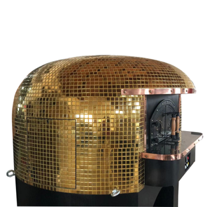Four à pizza commercial électrique en or/<span class=keywords><strong>Gad</strong></span>/bois Italie Double porte - Product Image 3