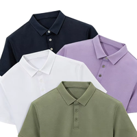 Chemises de golf unies personnalisées pour hommes, haute performance extensible dans quatre directions, vêtements de tennis confortables