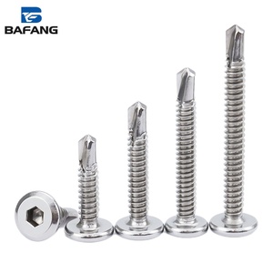 สกรูหัวจมหกเหลี่ยมชุบสังกะสีความแข็งแรงสูงสำหรับติดตั้งเฟอร์นิเจอร์ drywall - Product Image 1