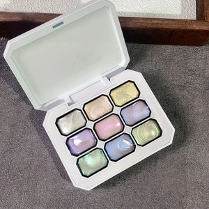 1 pièce, 9 couleurs, Nouveau Gel Patting Populaire, Texture Rêveuse Dégradée, Vernis à Ongles Gel UV&LED Soak-off pour Création Artistique, Salon, Noël, DIY - Product Image 2
