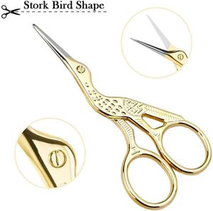 Tijeras de Manicura de Acero Inoxidable, Tijeras para Cejas, Kit de Belleza para Uñas, Cejas y Pestañas - Product Image 2