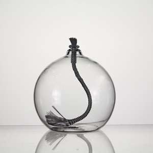 Lampada a Olio Decorativa da Tavolo in Vetro a Forma di Sfera - Product Image 2