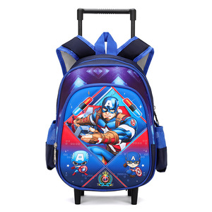 <span class=keywords><strong>Mochila</strong></span> <span class=keywords><strong>Escolar</strong></span> con Ruedas para Niños, Impermeable, de Gran Capacidad, con Diseño de Dibujos Animados, Personalizada para 2025 - Product Image 5