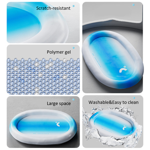 Großhandel Sommer New <span class=keywords><strong>Pet</strong></span> Kühl matte Solid Pattern <span class=keywords><strong>Gel</strong></span> <span class=keywords><strong>Cooling</strong></span> PVC Wasserdicht Kratz fest Hunde bett Katzen bett - Product Image 2