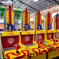 Tolefun CE Water Gun Race Carnival Booth Game 6 Players Interactive Shooting Game Machine for Kids Indoor Playground Amusement