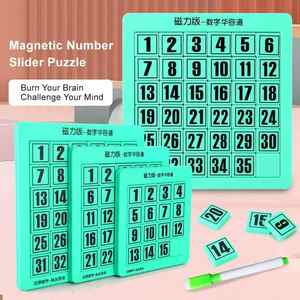 Juguete Educativo de Matemáticas Magnético Personalizado OEM Huarong Road, Juguete Deslizante de Números de Plástico para Niños - Product Image 3