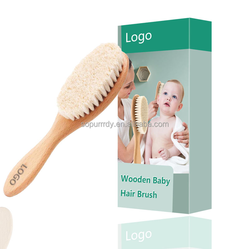 Cepillo De Pelo Para Bebé Y Cepillo De Silicona Para Cuna De Bebé Para