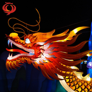 Linterna de Dragón de Seda China con LED, Decoración Impermeable de Alta Realidad para el Año Nuevo Chino, Navidad, Diwali y Ramadán - Product Image 4