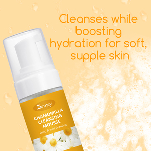 Espuma Limpiadora Facial 4 en 1 Natural OEM/ODM, <span class=keywords><strong>Exfoliante</strong></span>, Lavado Facial de Manzanilla, Limpieza Profunda - Product Image 5