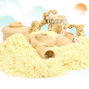 Thorn <span class=keywords><strong>Planet</strong></span> poterie rouge chambre climatisée hamster ours en soie dorée pot en céramique pour éviter le refroidissement nid tunnel toilette tuyau de bain - Product Image 1