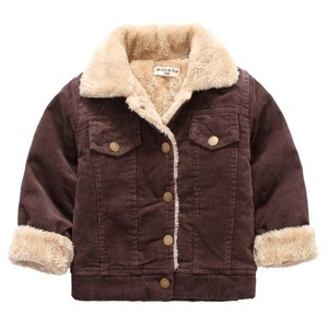 Abbigliamento Invernale per Bambini all'Ingrosso, Cappotto in Velluto a Coste Imbottito per Ragazzi e Ragazze, Giacca Calda in Pile per Bambini - Product Image 3
