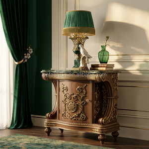 Cama con Dosel de Madera Maciza de Estilo Real Francés, Tamaño King, con Detalles Tallados a Mano, Diseño Tradicional, Duradera y Ecológica - Product Image 2