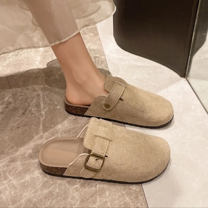 Zuecos de Plataforma Estilo Coreano para Mujer, con Cuero PU y Suelas de PVC, Impermeables, Antideslizantes, que Aumentan la Altura - Product Image 2