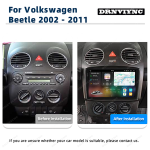 Radio Reproductor de Video Estéreo para Auto con Android 13 UIS7870, Pantalla QLED 2K, Navegación GPS, CarPlay 2DIN para <span class=keywords><strong>Volkswagen</strong></span> VW Beetle 2002 - 2011 - Product Image 3