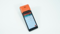 Terminal de point de vente mobile Android 14 avec imprimante, terminal de point de vente portable NFC Bluetooth 6 pouces pour la vente au détail, la livraison et la restauration