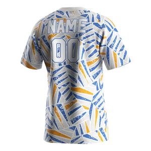Camiseta Deportiva con Estampado de Moda, Cuello en V, Secado Rápido, Diseño Gráfico Deportivo, Jersey de la Liga de Nueva Galesa, Camiseta de Rugby de Argentina - Product Image 2