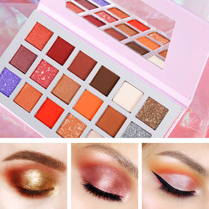 พาเลทอายแชโดว์หลากสีเครื่องสำอางแบบวีแกนมีสีสูง - Product Image 6