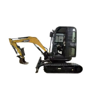 Excavadora sobre orugas diésel hidráulica SY35U de Marca China original con excelentes condiciones de trabajo, precio barato a la venta - Product Image 1