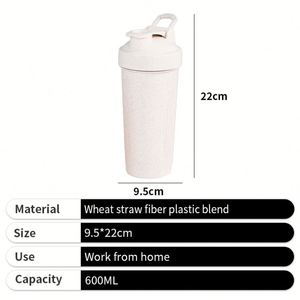 Wholesale Protein <b>Shaker</b> Cup Custom Portable Protein Powder Minimalist Unique Eco-Friendly <b>Shaker</b> Cup for Sports - Product Image 2