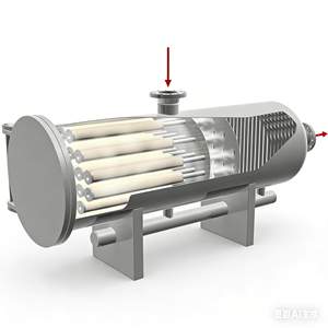 Séparateur de gaz naturel à haute efficacité pour le système de filtration global <span class=keywords><strong>du</strong></span> gaz entrant à la station de jonction urbaine - Product Image 3