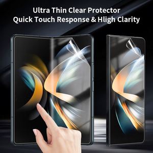 HD Couverture Complète Antispy 3D Radian 0.2mm D'épaisseur 2-3H Dureté TPU Privacy Screen Protector Film pour Z Fold 2 - Product Image 4