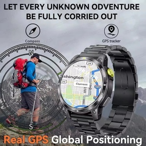 2024 New GPS Positioning Smart Watch High End Men's Watch Bluetooth Call Multi Sport Mode Compass Waterproof Men's Smart Watch - Product Image 2