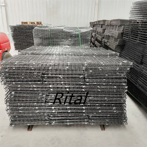 Cage de <span class=keywords><strong>piège</strong></span> <span class=keywords><strong>à</strong></span> animaux vivants humaine en treillis métallique bon marché d'usine pour lutte antiparasitaire renard chien <span class=keywords><strong>chat</strong></span> loup - Product Image 6