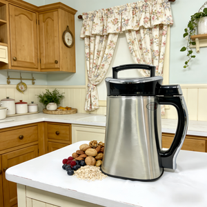 Upower Onemylky 50 Oz Machine à lait végétal en acier inoxydable avec moteur en cuivre pur, préparation du lait en 60 secondes, lait d'amande/d'avoine, usage domestique - Product Image 6