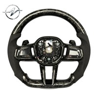 Couvre-volant de voiture en fibre de carbone forgée pour G80 G20 G28 G30 G60 G87 M-Sport M3 M4 M5 X6 X5