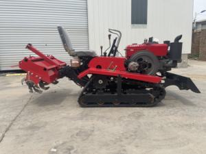 Traktor Crawler 40-HP Multifungsi untuk Pengolahan/Pembajakan/Pemanenan Peralatan Pertanian - Product Image 1