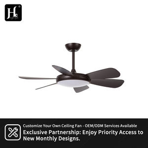 Pure Copper DC Motor 42 Inch 52 Inch <b>Remote</b> <b>Control</b> Living Room Dining Room Modern Mute Led <b>Ceiling</b> <b>Fan</b> <b>With</b> Light - Product Image 6