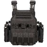 Nouveau Gilet Tactique Modulaire Découpe Laser en Oxford 600D à Libération Rapide, Gilet Pare-Balles avec Plaques PE et Aramide