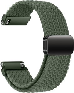 Bracelet de montre intelligente CM, vente chaude, durable, respirant, en nylon élastique, avec fermoir magnétique, 20/22 mm, réglable pour toutes les tailles - Product Image 1