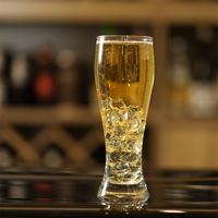 Verre de restaurant durable clair tasse à eau verres à bière bon marché