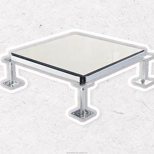 Lingding aço/sulfato de cálcio antiestático telhas cerâmicas para piso de acesso aumentado para ESD computador servidor quartos banco hospital - Product Image 4