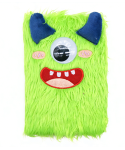 สมุดบันทึกมอนสเตอร์น่ารัก ซีรีส์ A5 สมุดไดอารี่ขนฟูสำหรับเด็กนักเรียน - Product Image 3