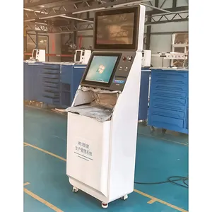 Neues Design kundenspezifisch 21,5 Zoll Doppel-Touchscreen intelligente Selbstbedienungsausrüstung kapazitiv 10-Punkte-Anfrage-Kiosk-Terminal