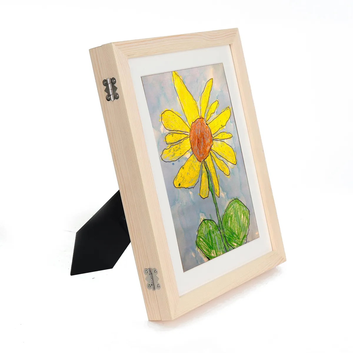 ترقية إطار فني مخصص للأطفال عمل فني خشبي إطارات فنية للأطفال صور يدوية إطار رسم للأطفال