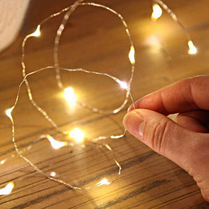 Barato 2M 5M 10M Impermeable Luz de hadas boda decoración del hogar Alambre de cobre led series árbol de navidad luces navidad - Product Image 2