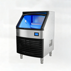 Machine à glaçons électrique professionnelle 130kg/150kg/200kg en acier inoxydable, automatique, pour usage domestique, industriel, restaurant et bar - Product Image 6