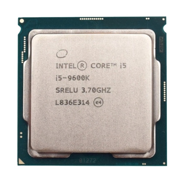 Intel CPU Processor  I5-9600K Processor with Others CPU 3.7GHz  9M  95W I5-9600K for Wholesale Ready Stock