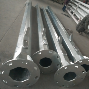 ที่กําหนดเอง OEM 10M 20M 30M การรักษาความปลอดภัยการ<span class=keywords><strong>จราจร</strong></span>กันน้ําโพสต์ตรวจสอบเหล็กชุบสังกะสีเสากล้องวงจรปิด - Product Image 2