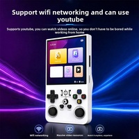 NKIWI R36MAX PRO Nouvelle console de jeu portable, style arcade, grand écran, appareil de jeu Android portable nostalgique, batterie 3000mAh
