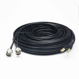 RG58 10M 20M 30m Baja pérdida de alta calidad SMA macho a N macho RF <span class=keywords><strong>Cable</strong></span> <span class=keywords><strong>coaxial</strong></span> <span class=keywords><strong>para</strong></span> antena parabólica, antena Mimo, enrutador Wifi - Product Image 1